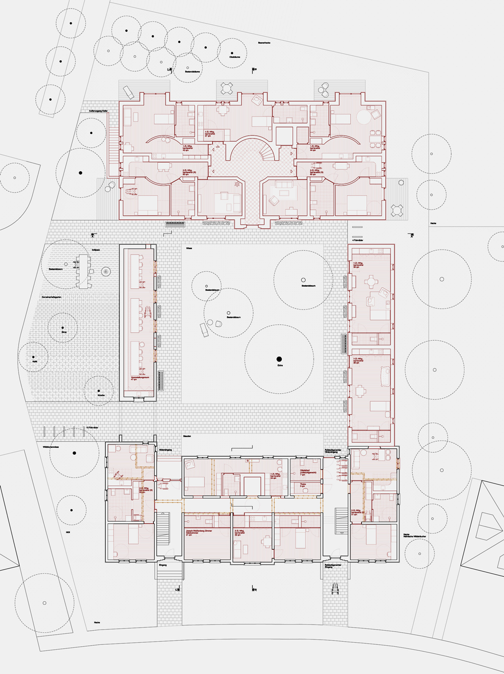 Glauer Hof – Erdgeschoss